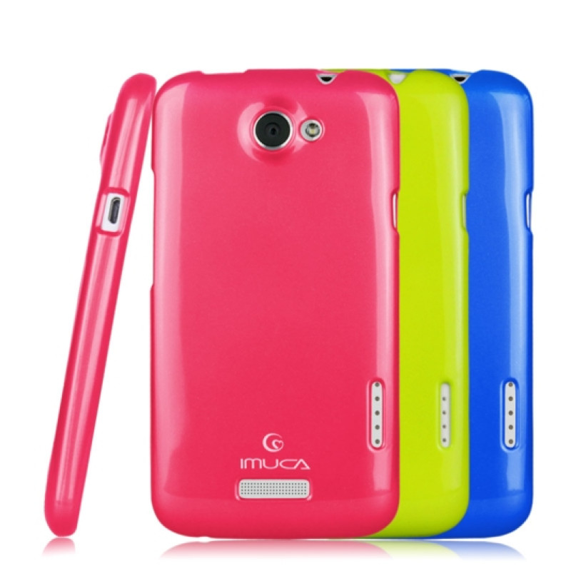 TPU чохол для HTC One X iMuca Cool Color (+плівка і стилус)