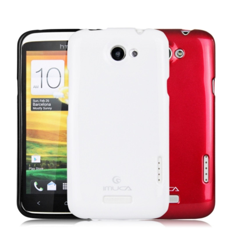 TPU чохол для HTC One X iMuca Cool Color (+плівка і стилус)