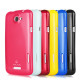 TPU чохол для HTC One X iMuca Cool Color (+плівка і стилус)