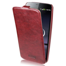 Кожаный чехол-флип для LG G Flex D958 iMuca Concise Leather Vertical Flip Black
