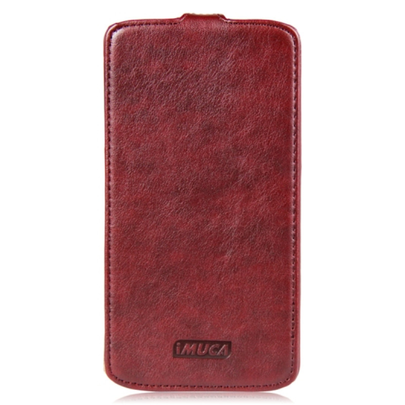 Шкіряний фліп-чохол для LG G Flex D958 iMuca Concise Leather Vertical Flip Black