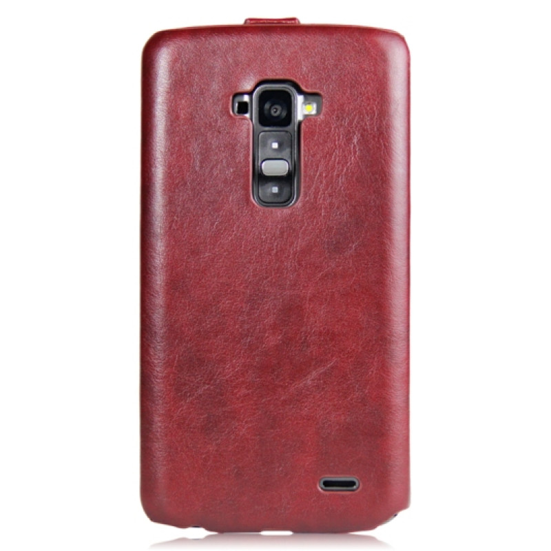 Шкіряний фліп-чохол для LG G Flex D958 iMuca Concise Leather Vertical Flip Black