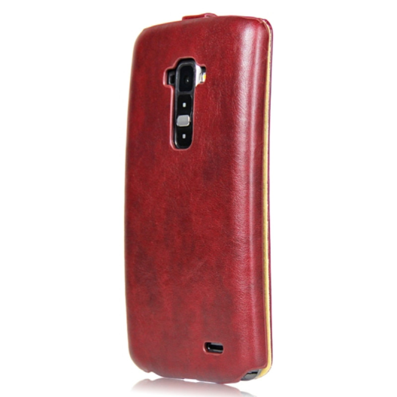 Шкіряний фліп-чохол для LG G Flex D958 iMuca Concise Leather Vertical Flip Black
