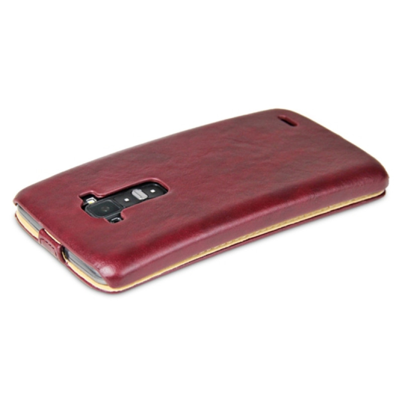 Шкіряний фліп-чохол для LG G Flex D958 iMuca Concise Leather Vertical Flip Black