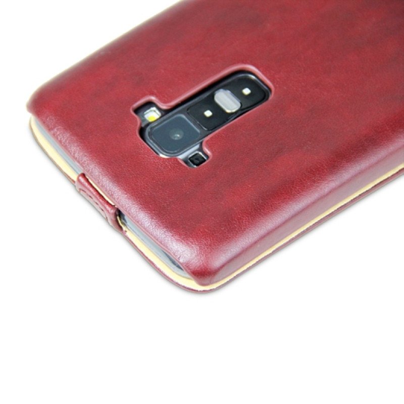 Шкіряний фліп-чохол для LG G Flex D958 iMuca Concise Leather Vertical Flip Black