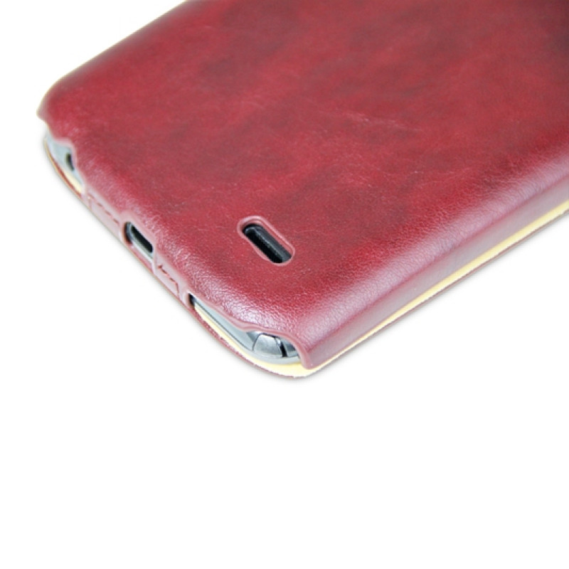 Шкіряний фліп-чохол для LG G Flex D958 iMuca Concise Leather Vertical Flip Black