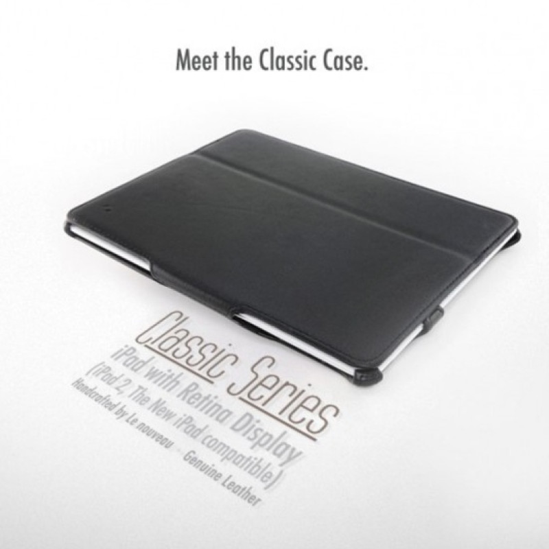 Чохол з натуральної шкіри для iPad 2/3/4 Le Nouveau Classic Leather