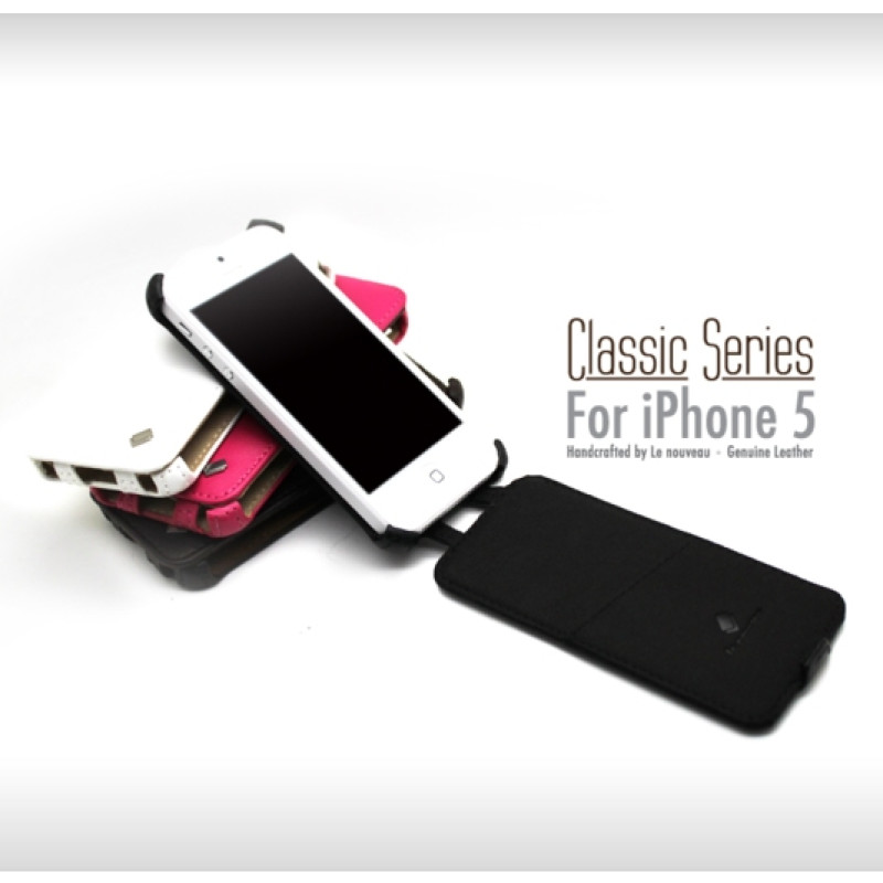 Чохол з натуральної шкіри Le Nouveau Classic Series для iPhone 5/5S