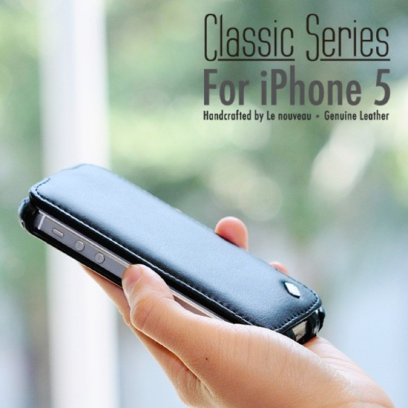 Чохол з натуральної шкіри Le Nouveau Classic Series для iPhone 5/5S