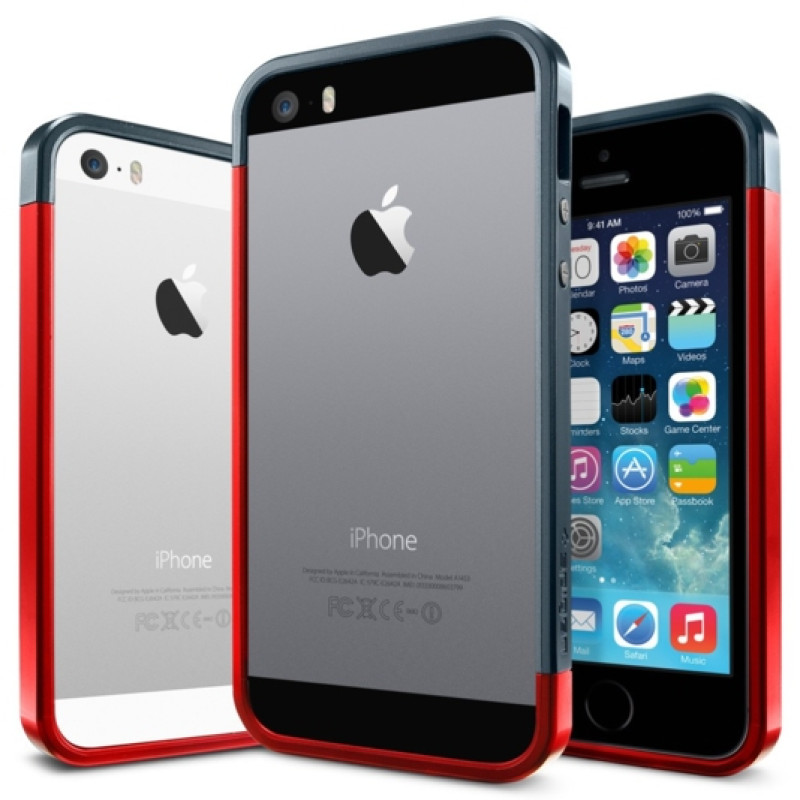 Бампер SGP Linear EX Slim Metal для iPhone 5/5S