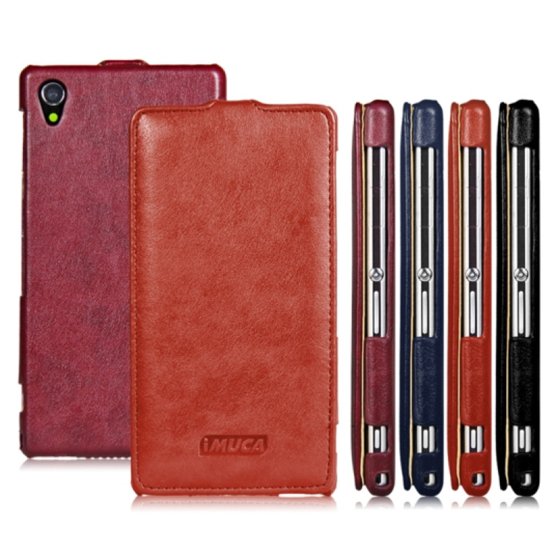 Шкіряний чохол для Sony Xperia Z1 L39h iMuca Concise Leather Vertical Flip