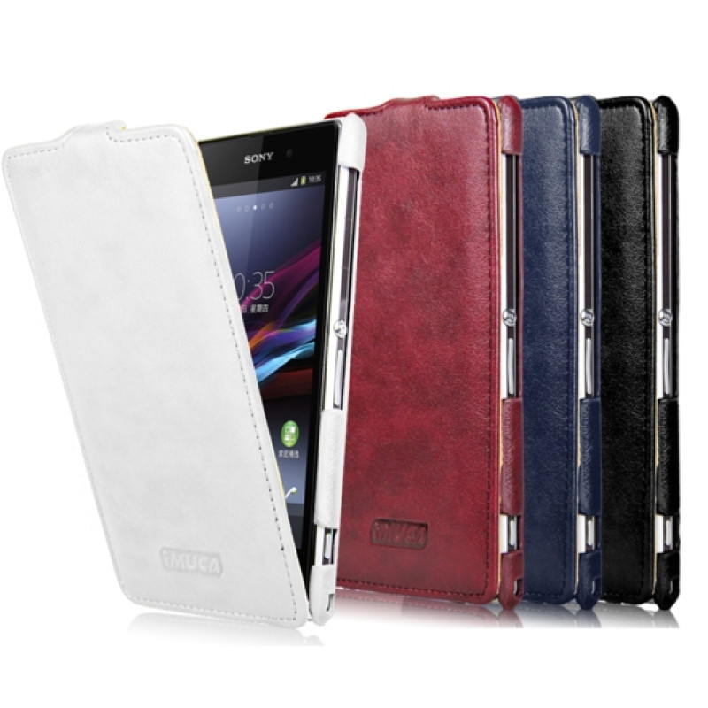 Шкіряний чохол для Sony Xperia Z1 L39h iMuca Concise Leather Vertical Flip