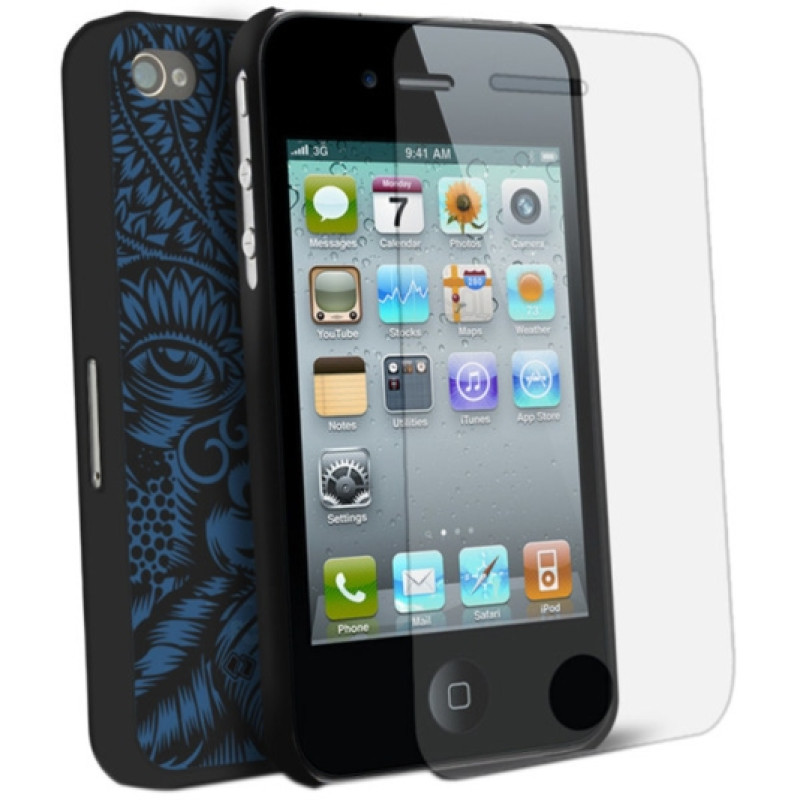 Накладка Benks Magic Chocolate Soul O для iPhone 4/4S (+пленка)