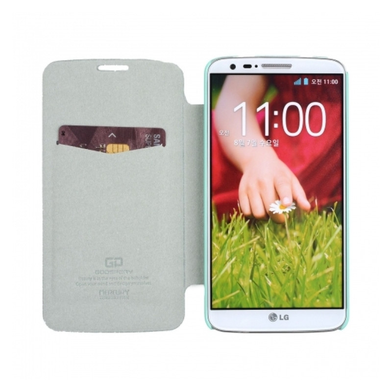 Чехол-книжка Goospery Fancy Flip Cover для LG Optimus G2
