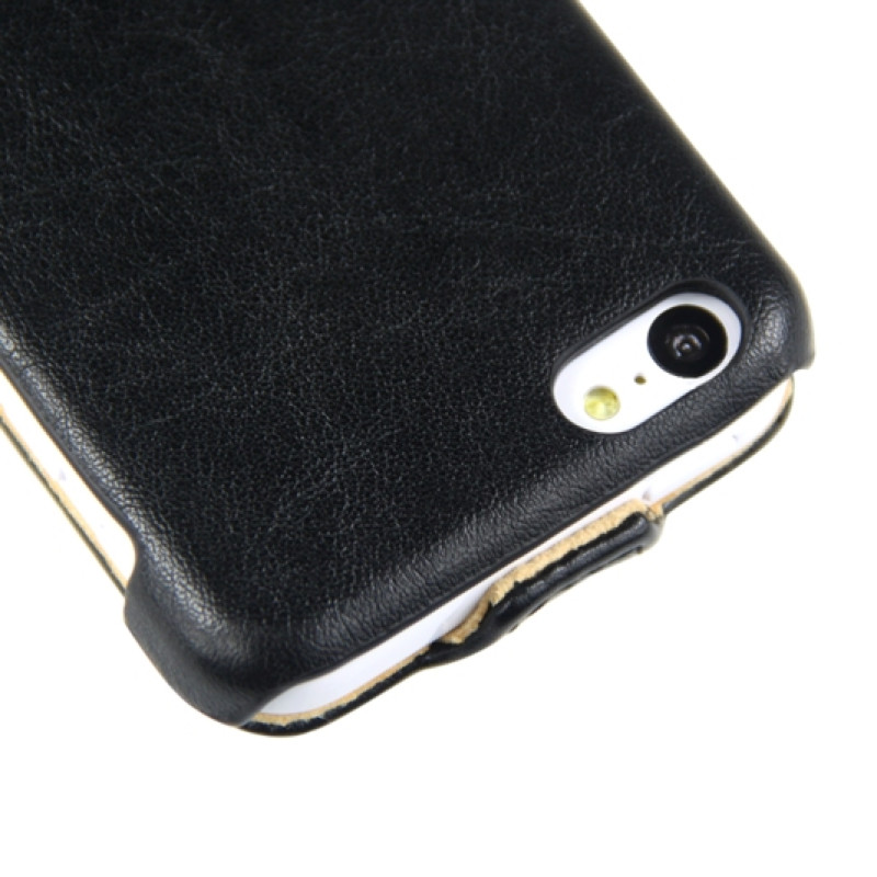 Чехол-флип из кожи для iPhone 5C iMuca Concise Vertical Flip