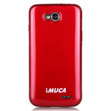TPU чехол iMuca Cool Color для LG L90 D405 (+пленка и стилус)