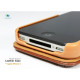 Чехол из натуральной кожи Benks Magic Bygone Leather Case для iPhone 4/4S (+ пленка)