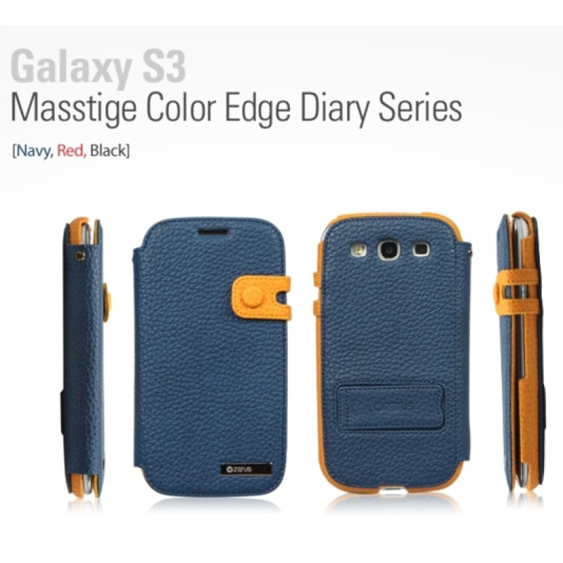 Чохол-книжка для Galaxy S3 (i9300) Zenus Masstige Color Edge Diary