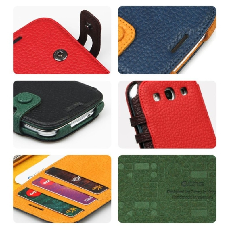 Чохол-книжка для Galaxy S3 (i9300) Zenus Masstige Color Edge Diary