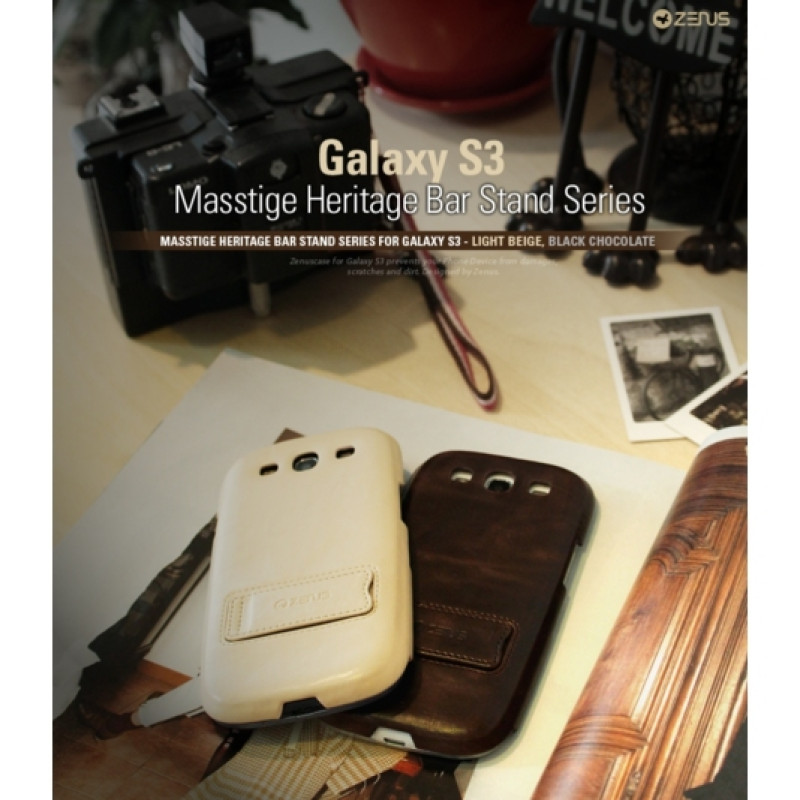 Шкіряний чохол Zenus Masstige Bar Stand Type для Galaxy S3 (i9300)