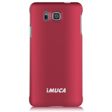 Матовая накладка для Samsung Galaxy Alpha G850 iMuca Organdy PC (пленка и стилус в подарок!)