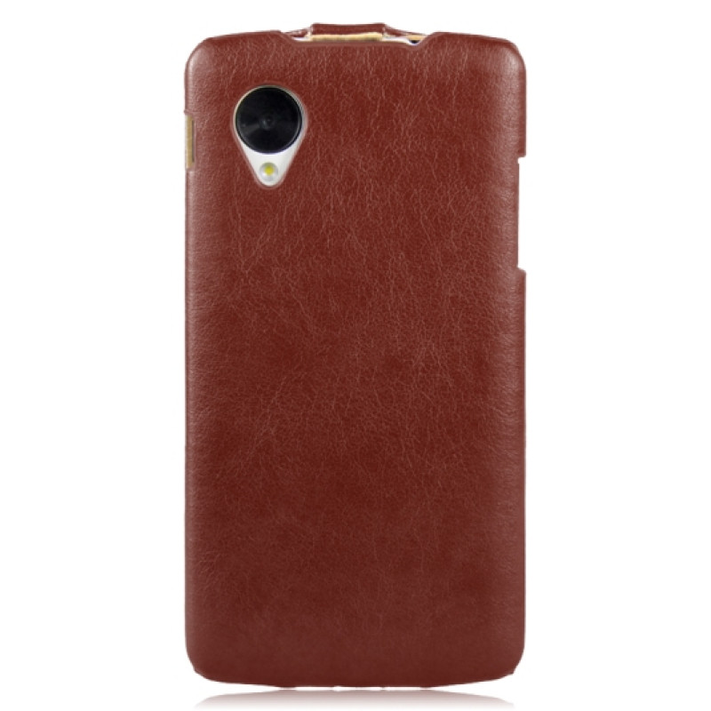 Шкіряний чохол-фліп для LG Google Nexus 5 від iMuca Concise Vertical Flip