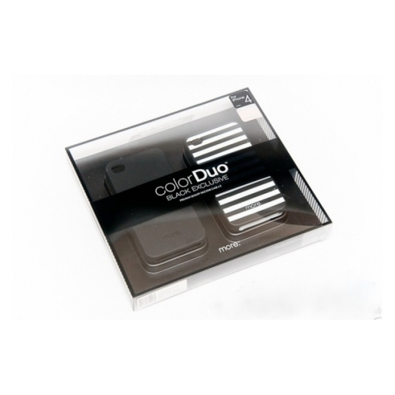 Силіконові чохли More Color Duo Exclusive для iPhone 4/4S