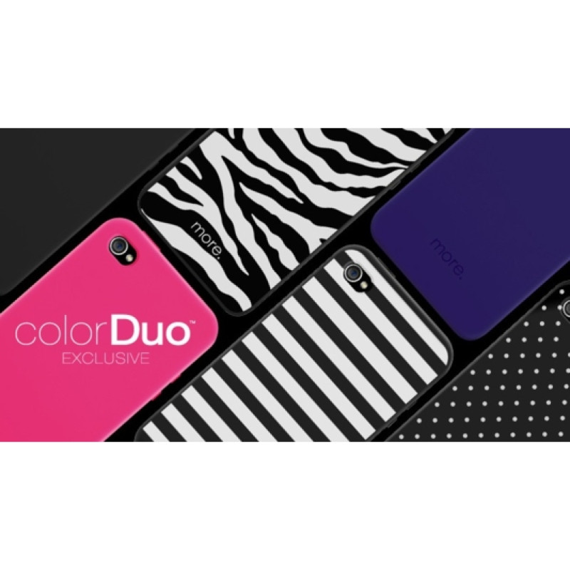 Силіконові чохли More Color Duo Exclusive для iPhone 4/4S