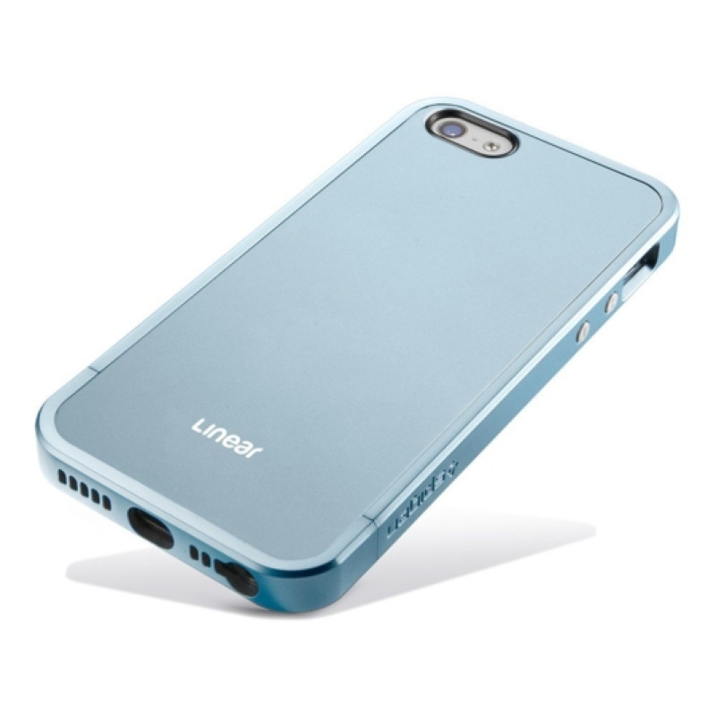 Пластиковий чохол для iPhone 5/5S SPIGEN Case Linear Metal (+ плівка)