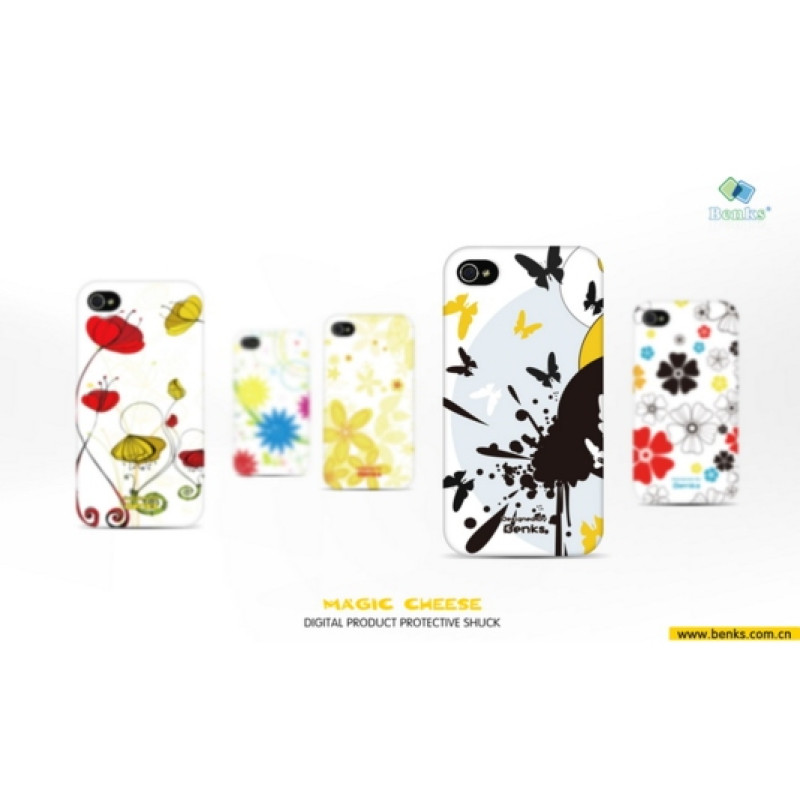 Чохол з кристалами Benks Magic Cheese The Diamond для iPhone 4/4S