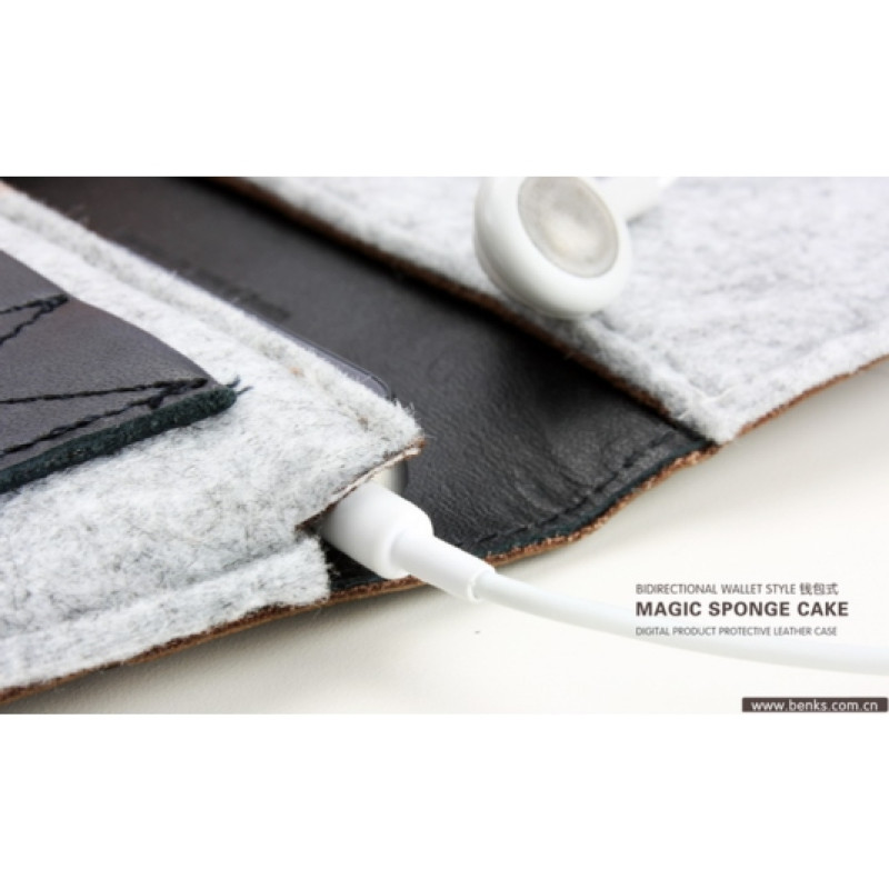 Чохол-гаманець Benks Magic Sponge Cake для iPhone 4/4S