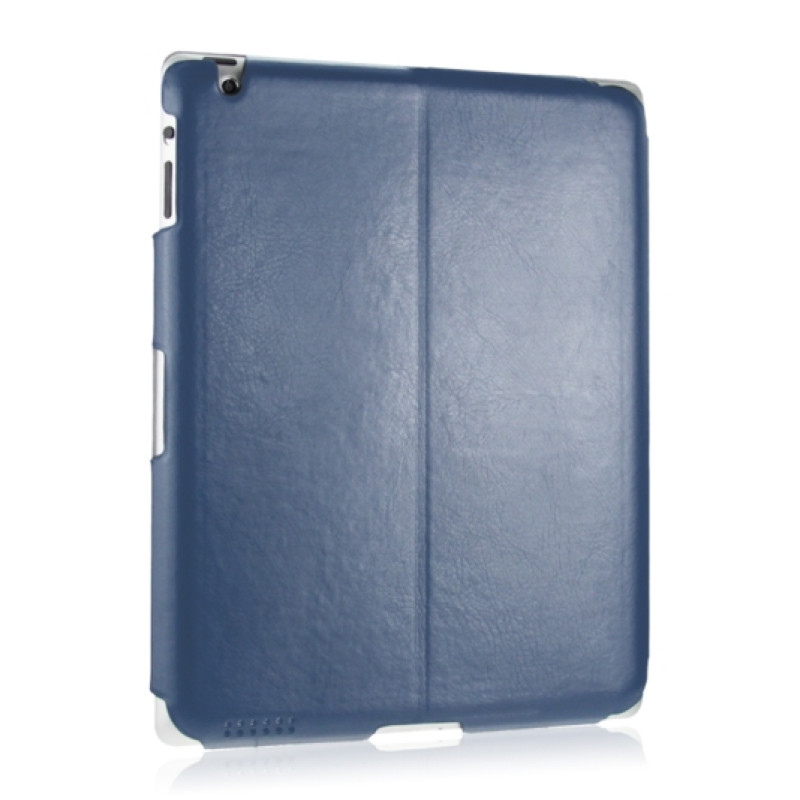 Тонкий шкіряний чохол для Apple iPad 2/3/4 iMuca Velvety Glaze Side Flip