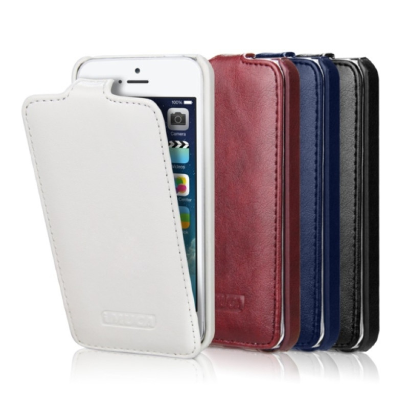 Чохол-фліп для Apple iPhone 5/5S iMuca Concise Vertical Flip
