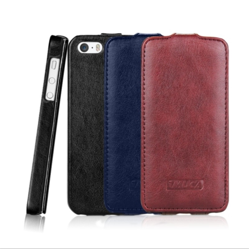 Чохол-фліп для Apple iPhone 5/5S iMuca Concise Vertical Flip