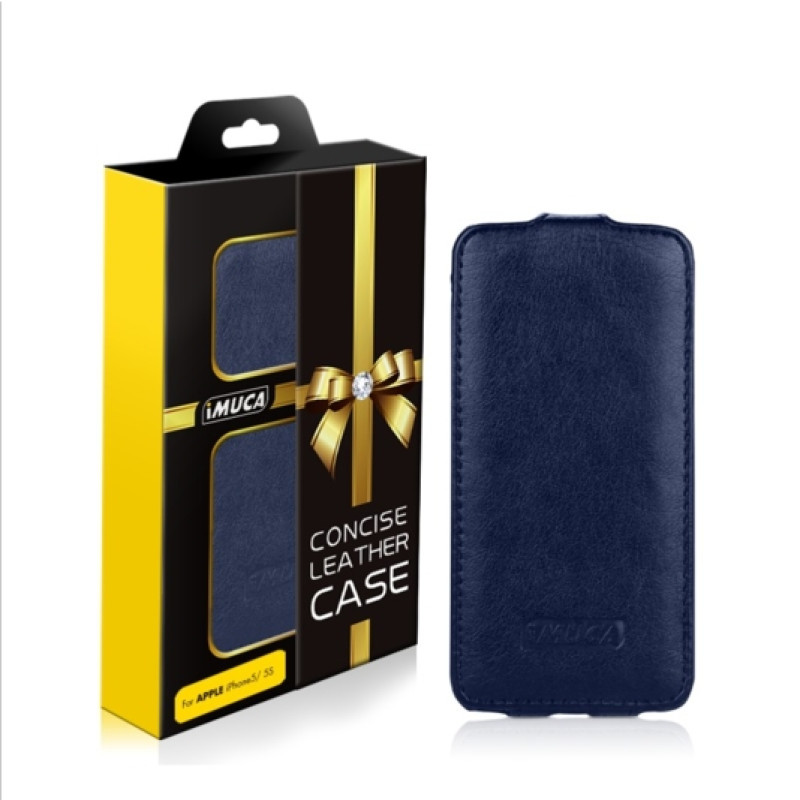 Чохол-фліп для Apple iPhone 5/5S iMuca Concise Vertical Flip