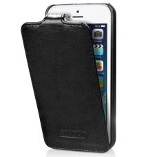Кожаный чехол-флип для Apple iPhone 5/5S iMuca Concise Vertical Flip