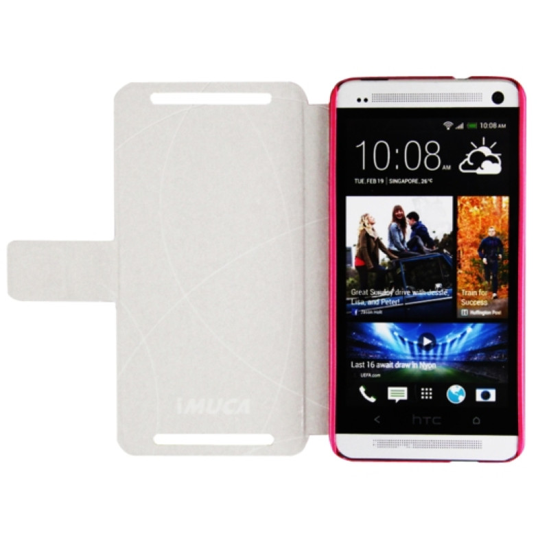 Чохол-книжка для HTC One M7 iMuca Noble Leather Case