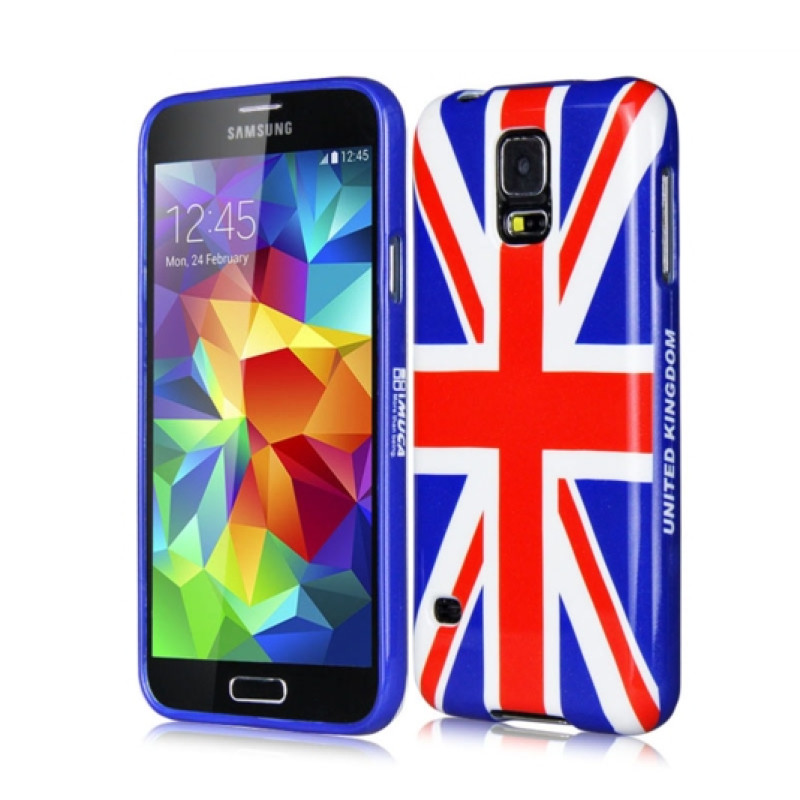 Чохол iMuca Unique Series Case UK Flag для Samsung Galaxy S5