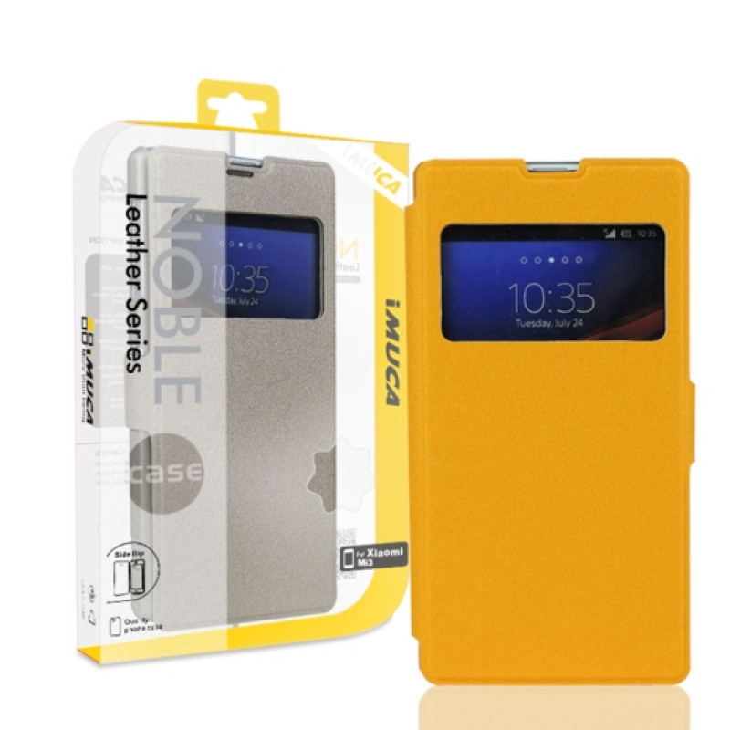 Чехол с окошком для Sony Xperia Z1 iMuca Noble Leather Case