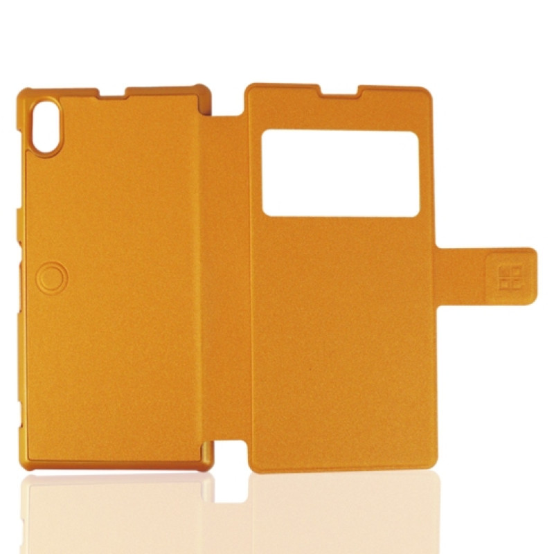 Чехол с окошком для Sony Xperia Z1 iMuca Noble Leather Case