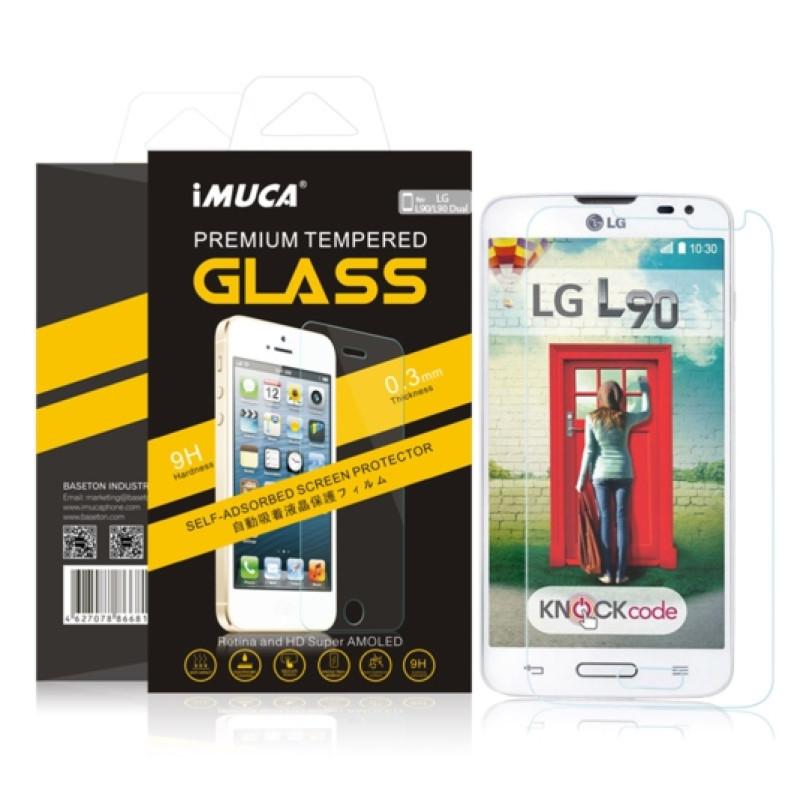 Захисне скло iMuca Premium Tempered Glass для LG L90 Dual D410