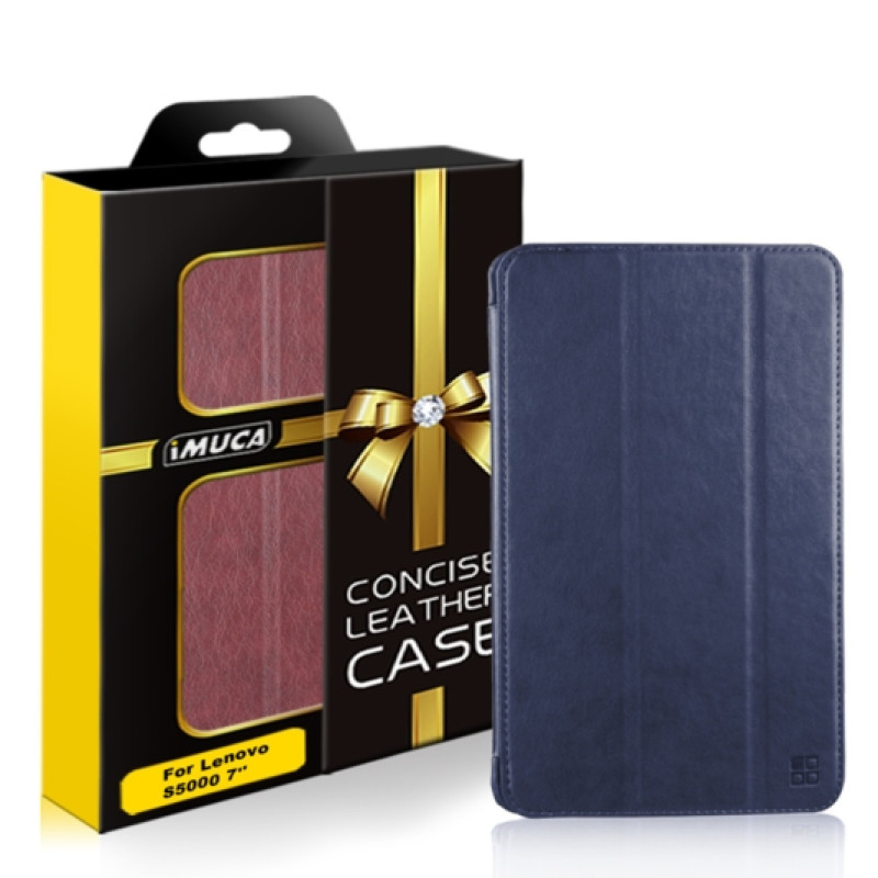 Чохол iMuca Concise Leather Case для Lenovo Idea Tab S5000 7"