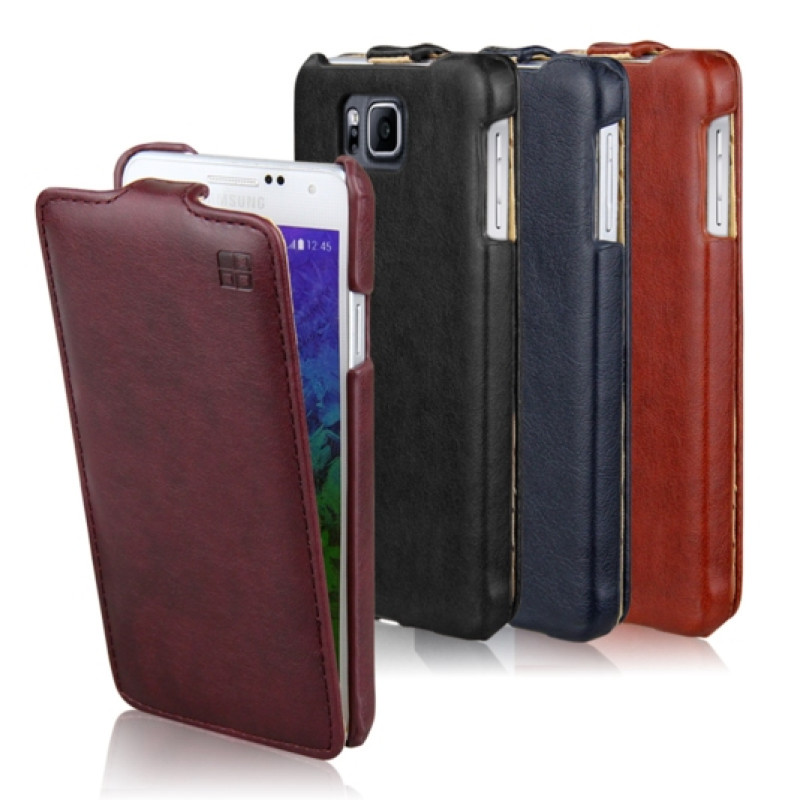 Чохол-фліп iMuca Concise Vertical Flip для Samsung Galaxy Alpha G850