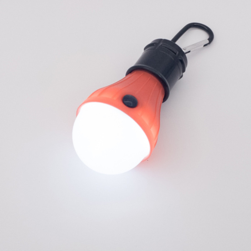 Ліхтар для кемпінгу: Лампа з карабіном, 3 LED