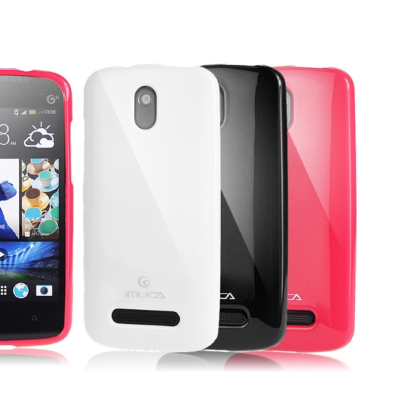 Чохол TPU iMuca Cool Color для HTC Desire 500 (+плівка і стилус)