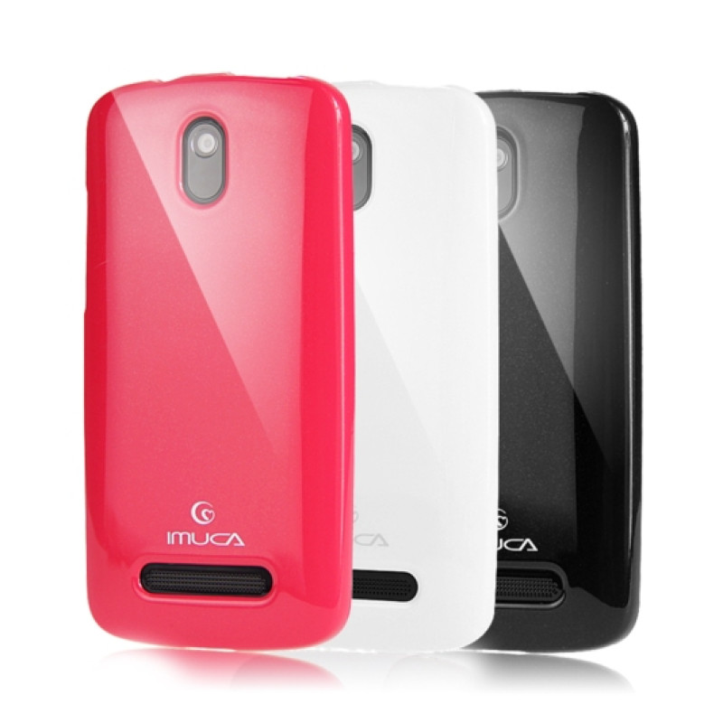 Чохол TPU iMuca Cool Color для HTC Desire 500 (+плівка і стилус)