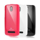 Чохол TPU iMuca Cool Color для HTC Desire 500 (+плівка і стилус)
