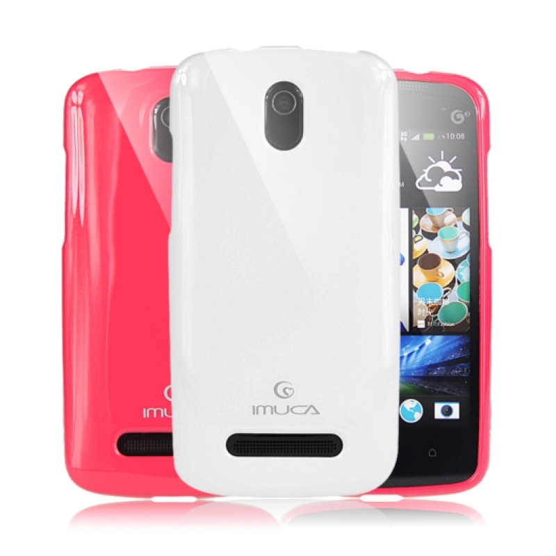 Чохол TPU iMuca Cool Color для HTC Desire 500 (+плівка і стилус)