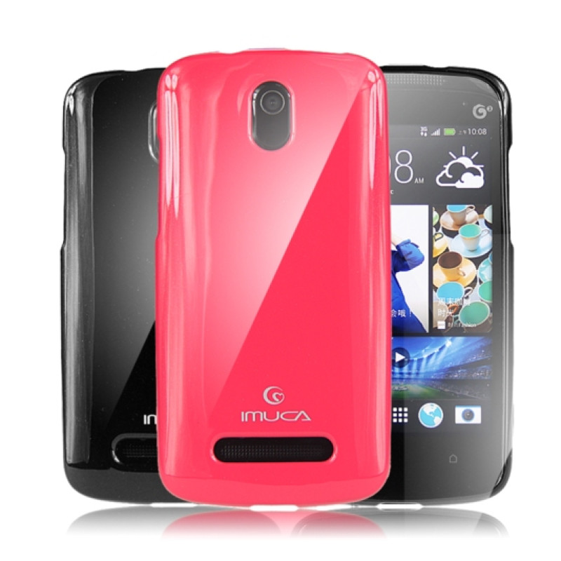 Чохол TPU iMuca Cool Color для HTC Desire 500 (+плівка і стилус)