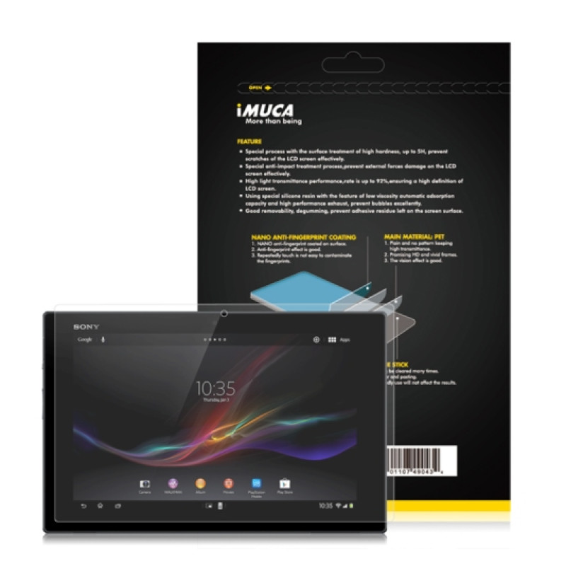 Захисна плівка для Sony Xperia Tablet Z iMuca Ultra Clear Shock-Proof Screen Protector